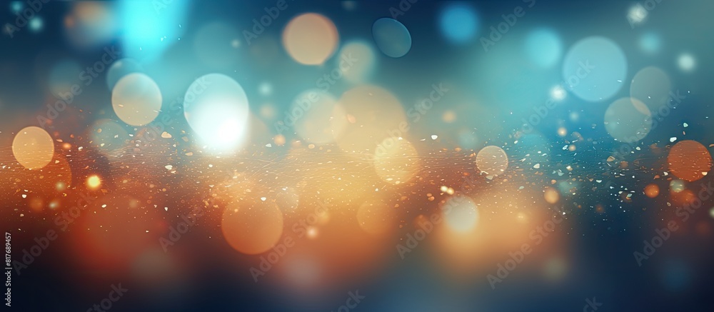 Poster The background features an abstract texture with a play of light bokeh providing an ideal copy space image