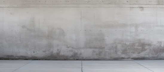 A wall with a gray concrete surface providing blank space for images. Creative banner. Copyspace image