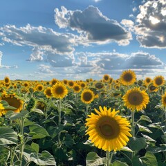 Fototapeta premium flower field
