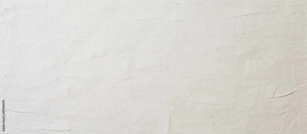 Poster horizontal rough texture with a white cardboard or paper appearance providing an empty background fo