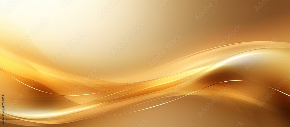 Poster a blurred image of a gold background with ample space for adding text or other elements