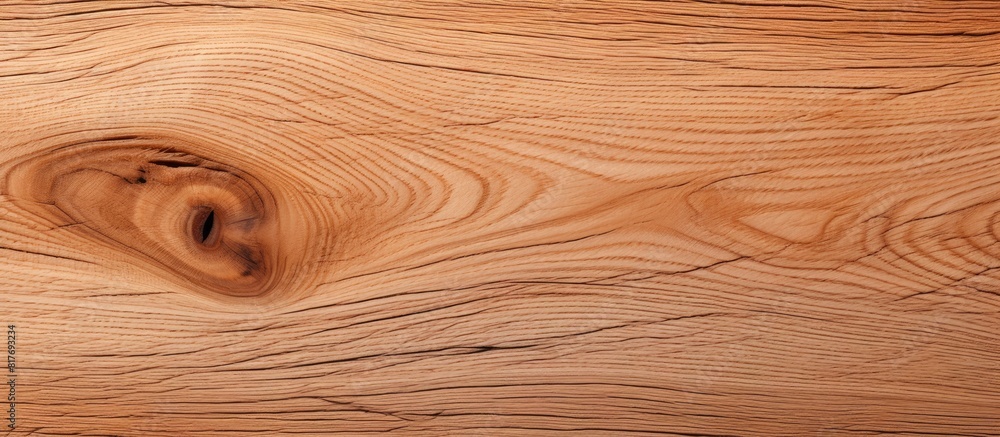 Aufkleber full frame texture background with a natural pattern on an oak wood surface copy space image