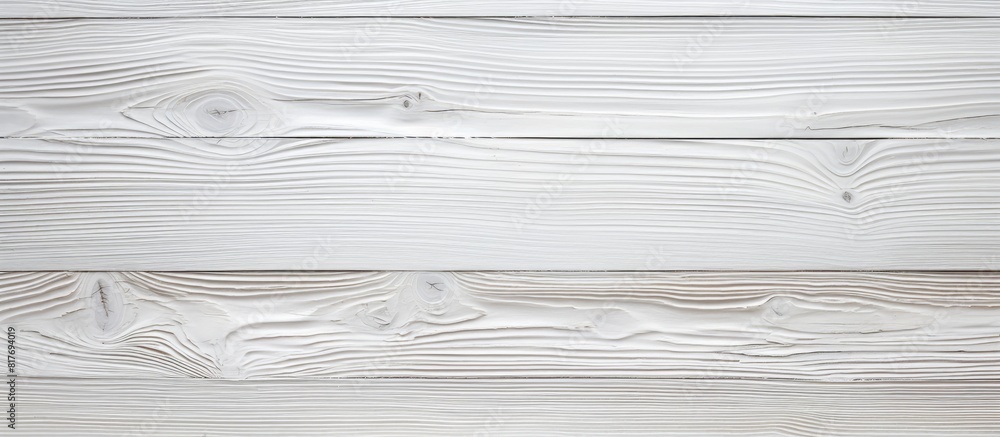 Poster copy space image of a top view wooden surface with a white wood textured background suitable as a ba