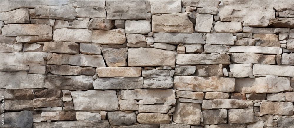 Aufkleber a stone texture background provides a captivating copy space image