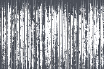 Wood wall distress overlay textured. Cross section tree rings cut slice. Black grainy texture on white background. Grunge design elements. Vector illustration. EPS 10.	