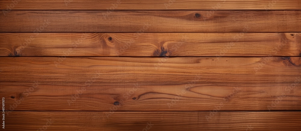 Poster The image features a wooden texture with a horizontal brown background pattern providing ample space for adding text