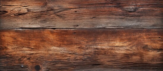 Fototapeta premium A weathered wood board with a textured surface perfect for a copy space image