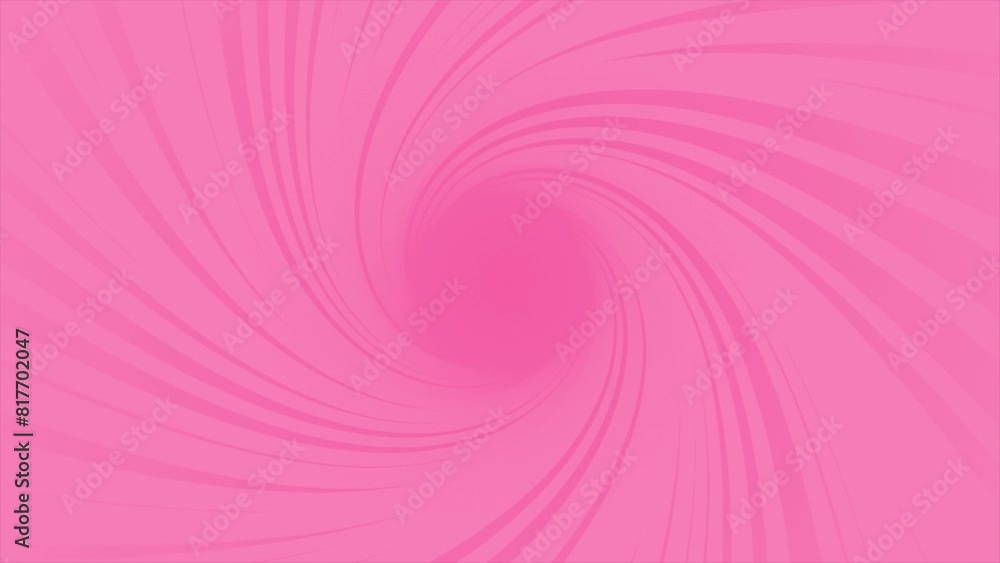 Aufkleber magenta red color futuristic 3d cartoonistic tunnel geometrical loop able background for corporate u