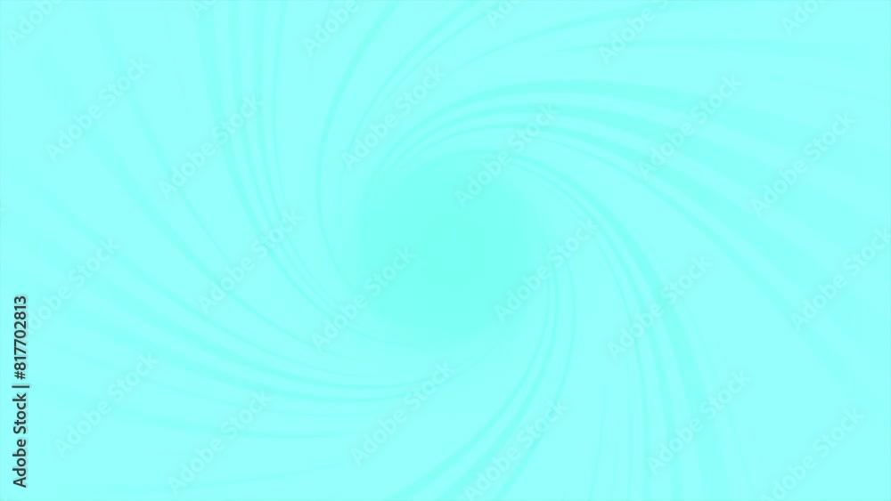Aufkleber cyan color futuristic 3d cartoonistic tunnel geometrical loop able background for corporate use