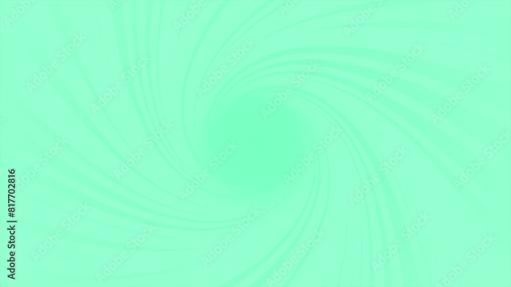 Poster turquoise color futuristic 3d cartoonistic tunnel geometrical loop able background for corporate use