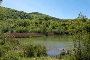 lake in the mountains