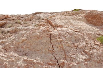 stone wall in the desert