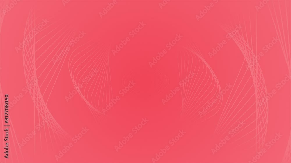 Aufkleber red color elegant rotating swirl pattern abstract design geometrical futuristic background for busin