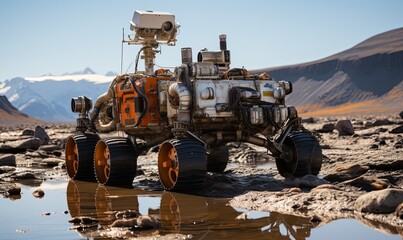 Rover on Rocks