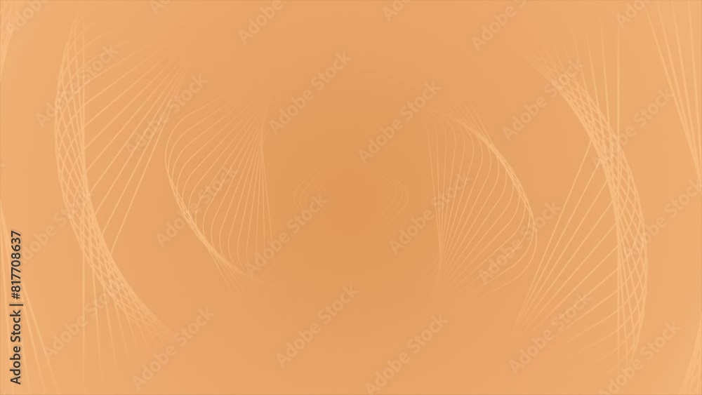 Aufkleber orange color elegant rotating swirl pattern abstract design geometrical futuristic background for bu