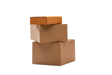 Obraz premium Empty cardboard box Hyperrealistic Highly Detailed Isolated On Transparent Background Png File