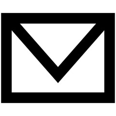 Black emails vector icon pack. Mail icon set. email icon vector. E-mail icon. Envelope illustration.