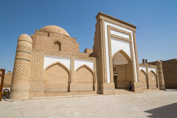 Old Madrasah in Itchan Kala, the walled inner town of the city of Khiva