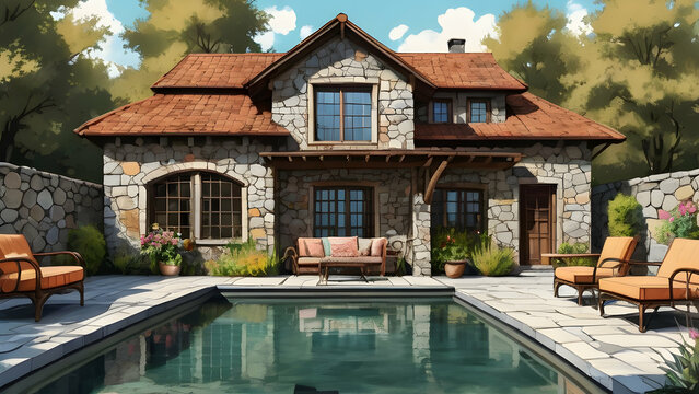 House With Pool Real Estate
