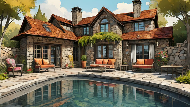 House With Pool Real Estate
