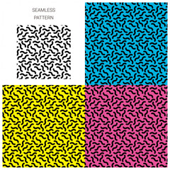 シームレスパターン_波線