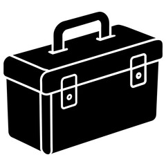 tool case isolated on white