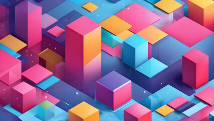 Obraz premium seamless geometric pattern background, ai generated