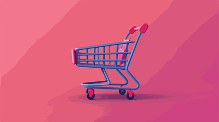Shopping cart isolated icon design vector illustration