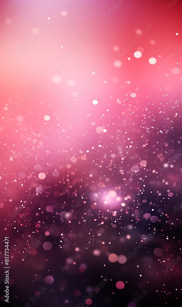 Aufkleber pink glow particle abstract bokeh background