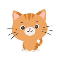 Vector illustration of an enchanting Cat for kids' storytelling