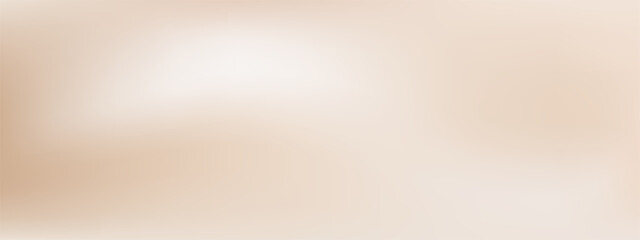 Soft beige, nude gradient background vector illustration. Simple neutral blurred gradient texture