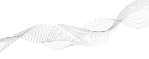 Abstract vector background with wavy lines