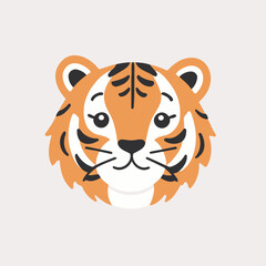 Cute Tiger vector illustration for little ones' bedtime routines