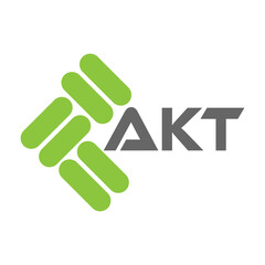 AKT letter logo vector design, AKT simple and modern logo. AKT luxurious alphabet design