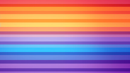 A Visual Statement: Bold Rainbow Stripes Create a Striking Backdrop