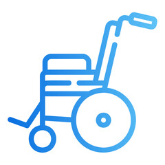 wheelchair gradient icon