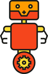 Robot Character Icon