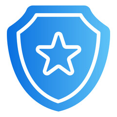 shield gradient icon