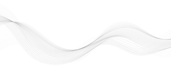 Abstract vector background with wavy lines