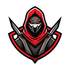 Assassin Mascot Logo Design Ninja Mascot Logo