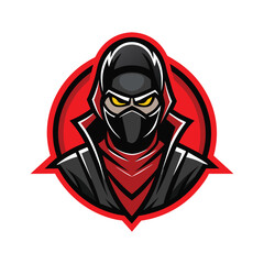 Assassin Mascot Logo Design Ninja Mascot Logo