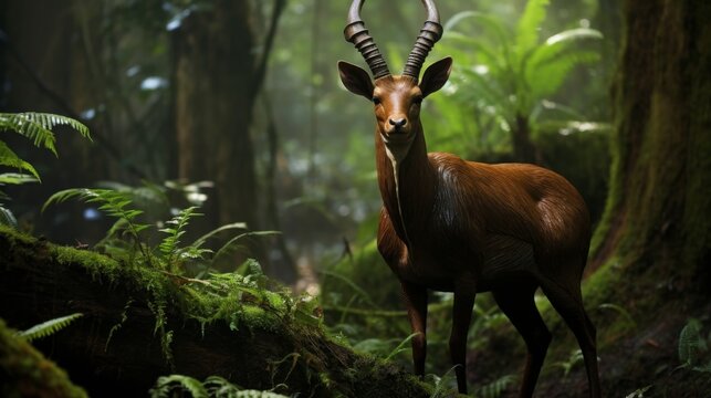 Saola in Protected Forest
