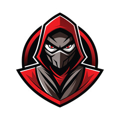 Assassin Mascot Logo Design Ninja Mascot Logo