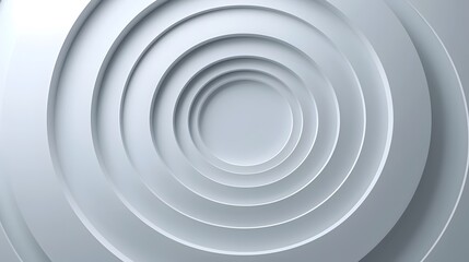 Obraz premium A white sphere against a black backdrop