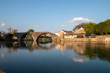 Fototapeta premium ancient village in china