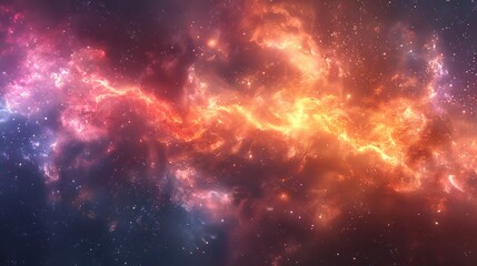 colourful star scape galaxy background.