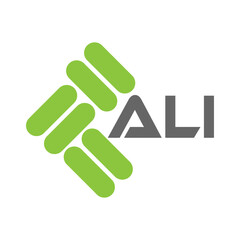 ALI letter logo vector design, ALI simple and modern logo. ALI luxurious alphabet design