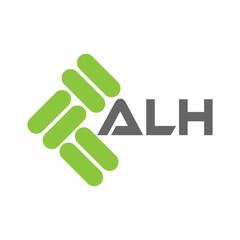 ALH letter logo vector design, ALH simple and modern logo. ALH luxurious alphabet design