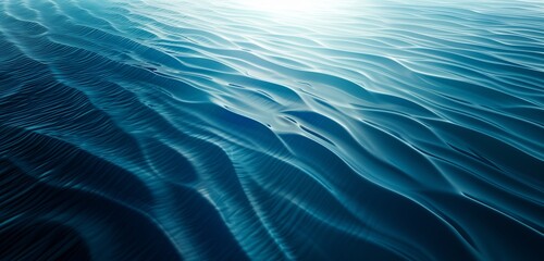 Abstract background, shade and tone to create a gradient effect within the blue geometric stripes