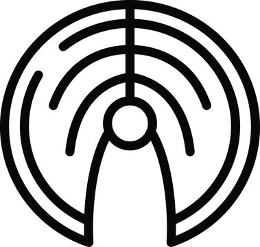 recommend clip art: Nordic fish icon outline vector. Iceland salmon filet. Traditional Norse cuisine